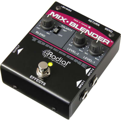 Radial Engineering Mix-Blender Dual Input Guitar Mixer with Insert Loop image 2