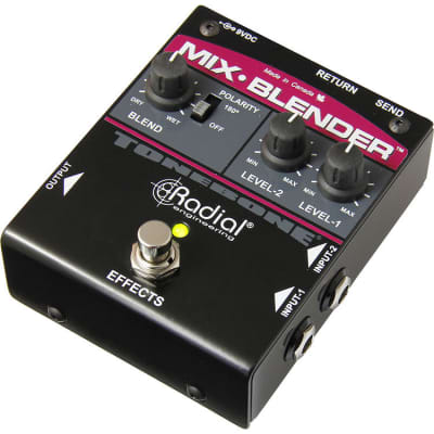 Radial Engineering Mix-Blender Dual Input Guitar With Effect Loop Pedal image 2