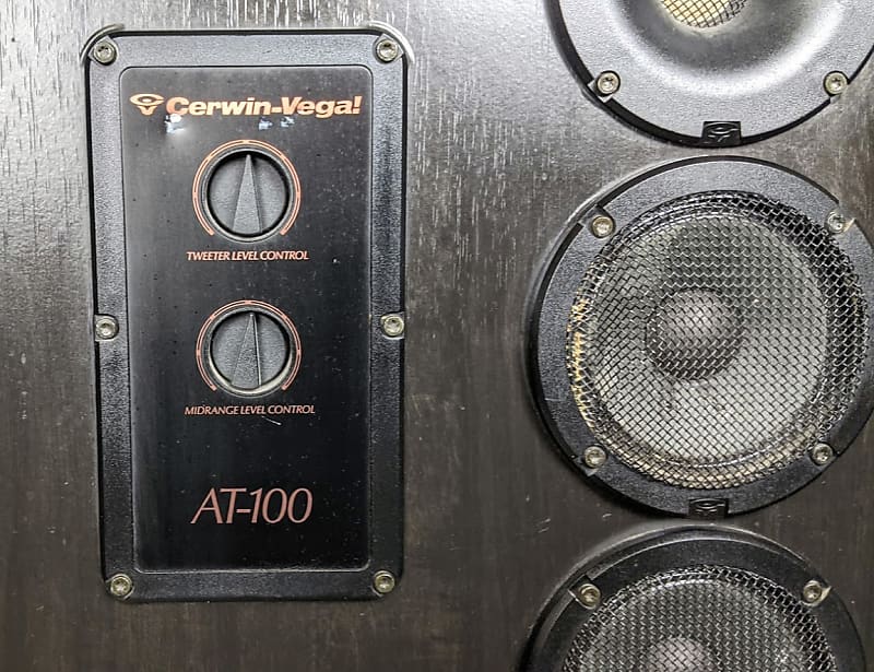Rare Cerwin Vega AT-100 (European) Pair (2) Reverb Ireland