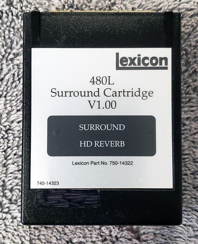 Lexicon 480L Surround HD Reverb Cartridge Reverb