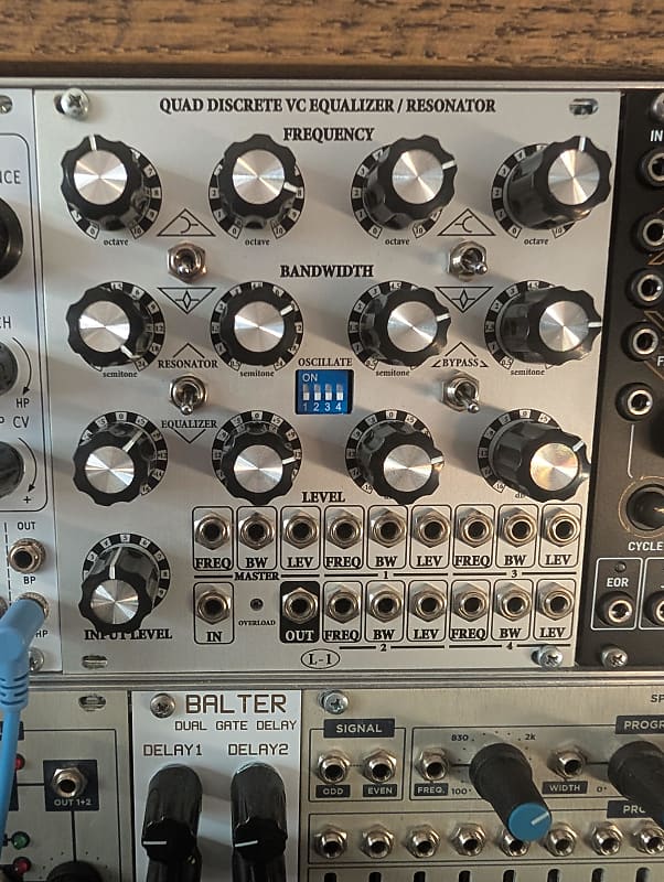 L-1 Quad Discrete VC Equalizer / Resonator