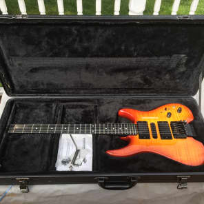 Steinberger GM7 TA Sunburst Flame Top with Trans Trem | Reverb