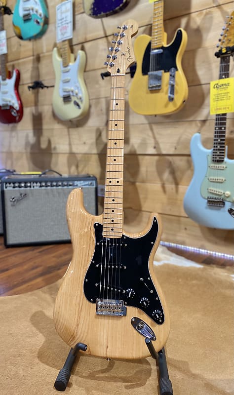 Fender STRATOCASTER LTD PLAYER ASH NATURAL | Reverb