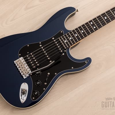 2013 Fender Aerodyne Stratocaster AST-M/SSH Medium Scale 24 3/4" Gunmetal Blue, Japan MIJ for sale