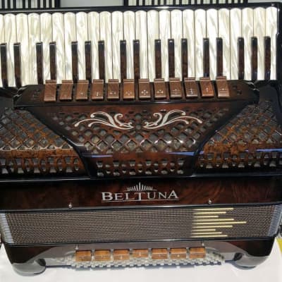 BELTUNA SPIRIT IV 120P GHV Classic Accordion - Ebony image 3