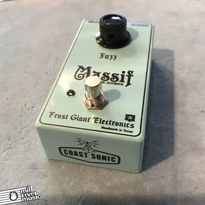 Frost Giant Electronics Massif Fuzz Effects Pedal Coast Sonic Edition Blue image 4