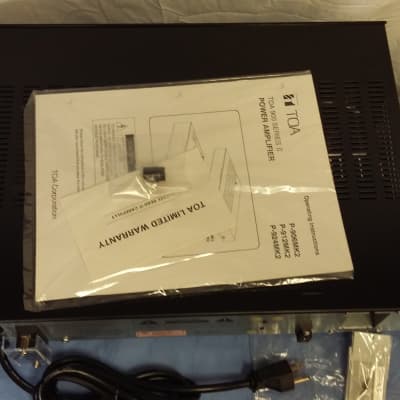 TOA Corporation 900 Series II Power Amplifier P-906MK2 | Reverb