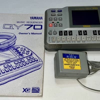 Yamaha QY70 - Silver w/OG Power Supply & Manual