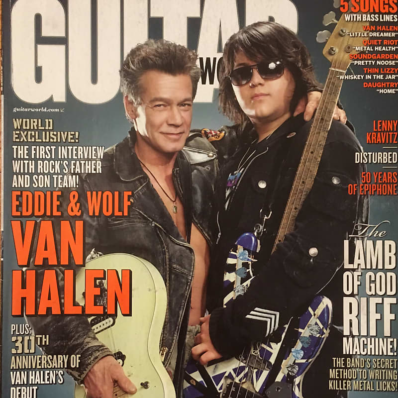 Guitar world deals van halen