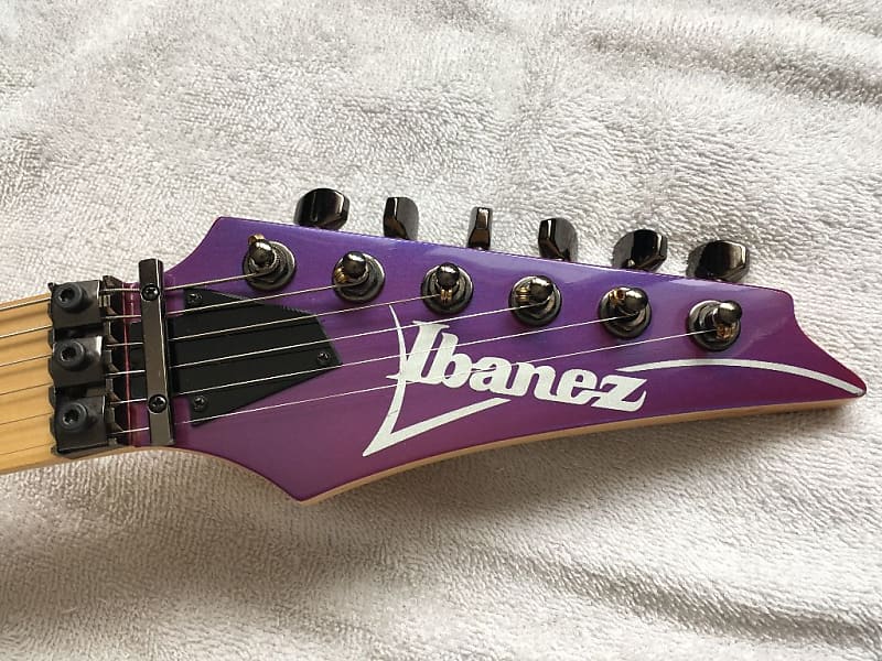 Vintage Ibanez RG550 Deluxe RG 550 RG550DX 1993 Purple Neon
