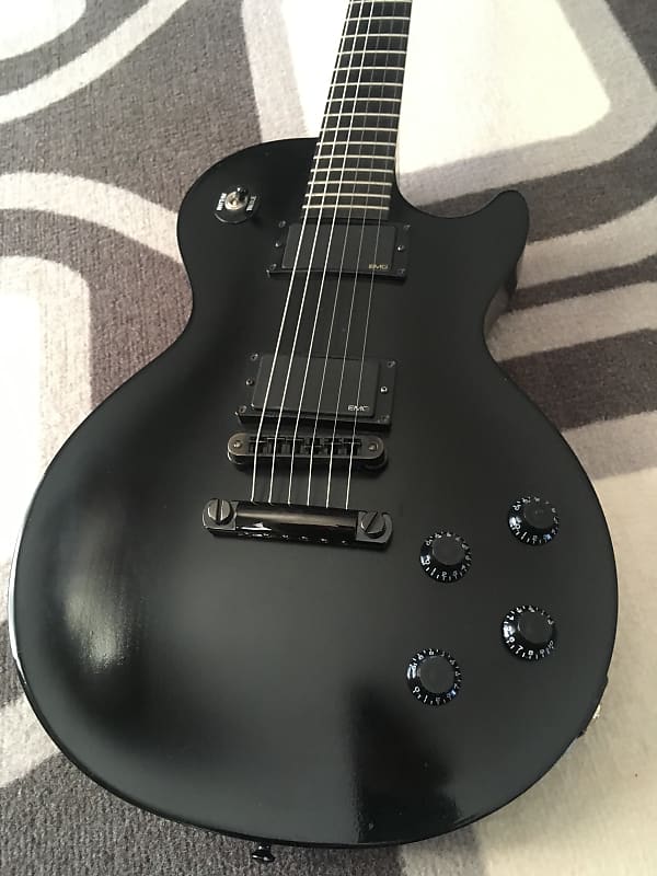 Gibson Les Paul Gothic II 2007 Black | Reverb