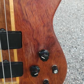 Peavey Cirrus Made in USA 5 String Walnut Bass Guitar image 7