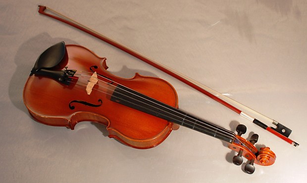 Samuel Eastman VL100 4/4 Violin with hard case and new bow | Reverb