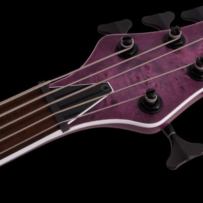 Jackson X Series Spectra Bass SBXP V - Transparent Purple Burst image 5