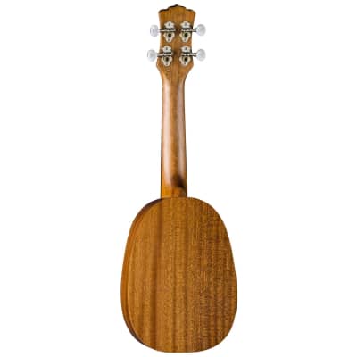 Luna Tattoo Mahogany Soprano Pineapple Ukulele Pack image 2