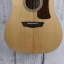 Washburn All Solid Wood Acoustic Electric Guitar HD100SWCEK with Case BLEM