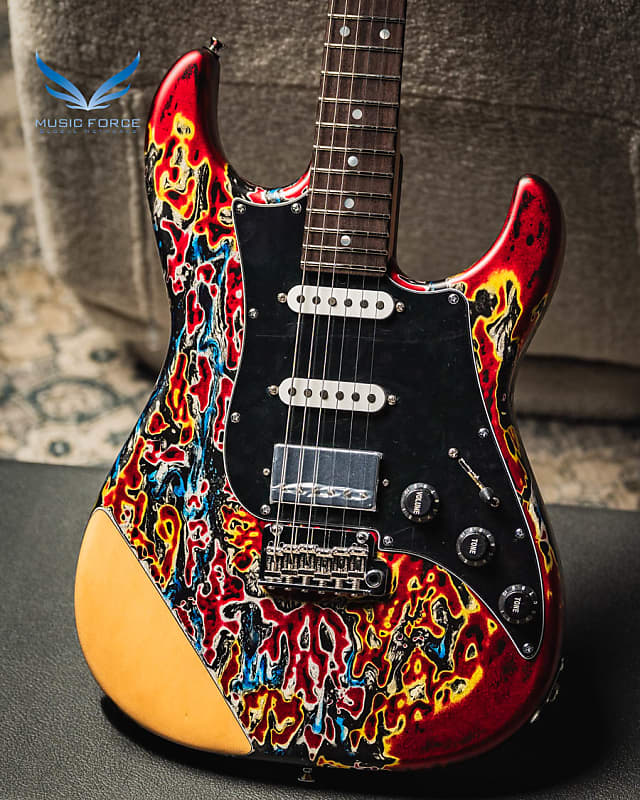 史上最も激安 Elite Studio USA Tyler James HD-P Semi-Gloss Water Burning ギター