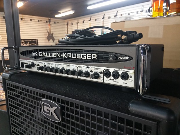 GK GALLIEN-KRUEGER 700RB-II ベースアンプ Gallien-Krueger 700RB-II 480+50-Watt Compact Bass Head