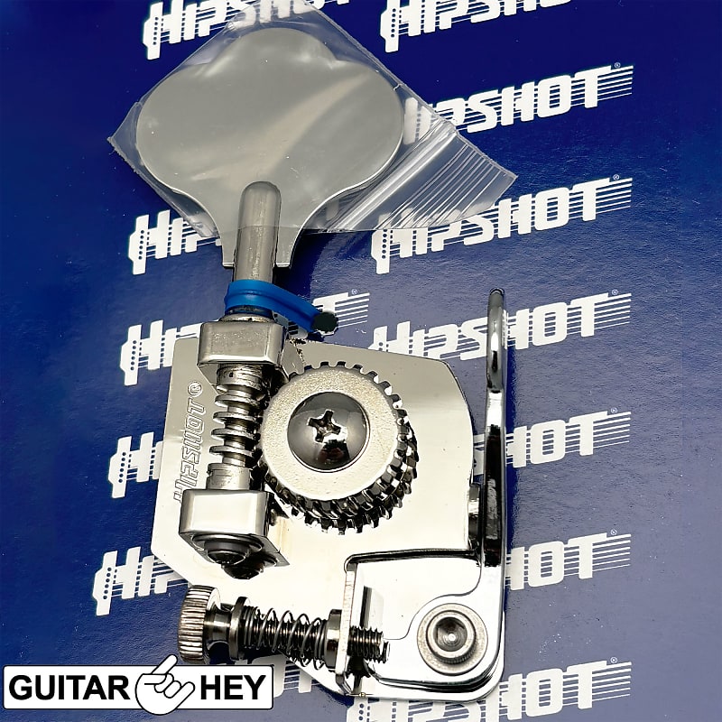 NEW Hipshot BT7 Bass Xtender Key for MIM Made in Mexico Fender Extender Detuner -  NICKEL image 1