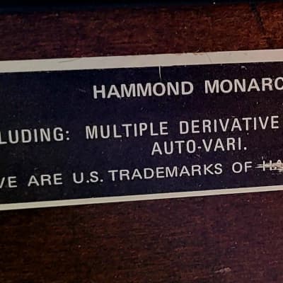 Hammond Series Organ 1970's - Cherry image 11
