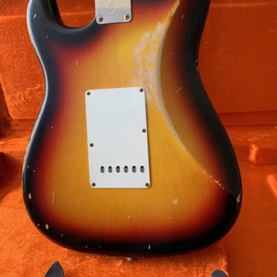 Fender Custom Shop 69 Strat Heavy Relic New Old Stock - Sunburst 7.6 pounds image 8
