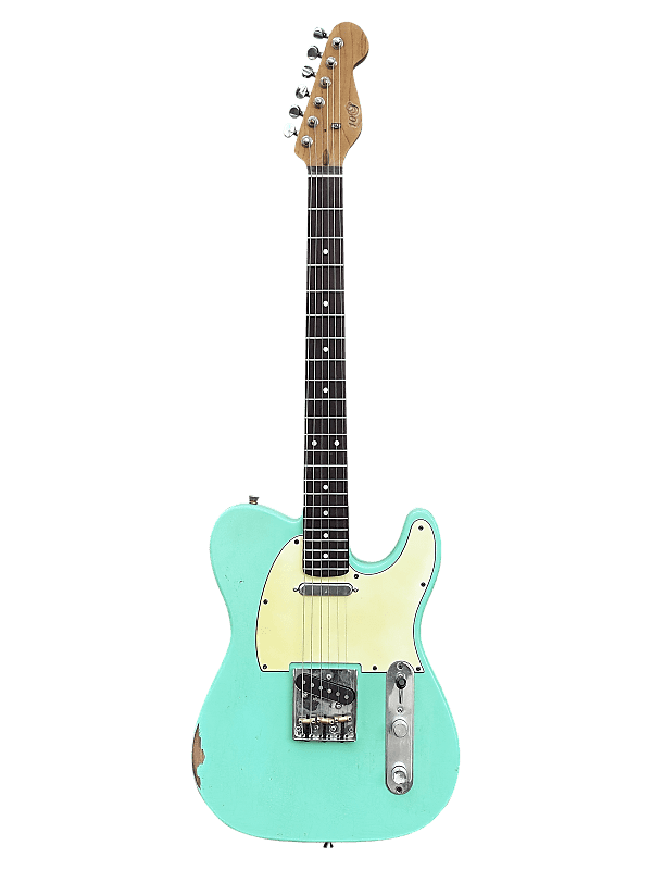 Vintage Laquer SurfGreen Telecaster レリック 10S iCC/T Vintage 50s Tele Electric Guitar Relic Surf Green