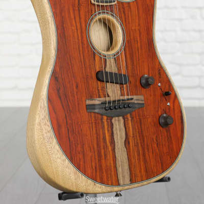 Fender Limited Edition American Acoustasonic Stratocaster 2020 - Present - Exotic Cocobolo image 11