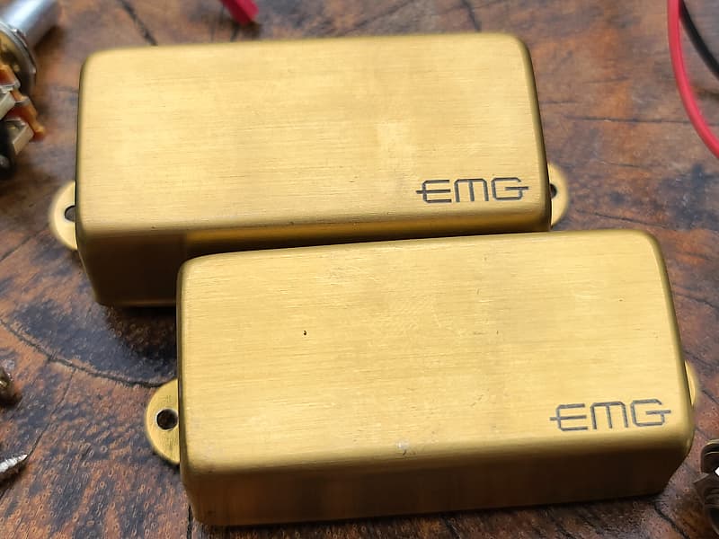 EMG Les Claypool Pachyderm Signature Bass Pickup Set Gold