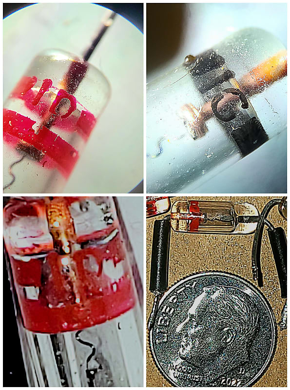 Panasonic/ Matsushita Early GIANT GERMANIUM CLIPPING DIODES Reverb