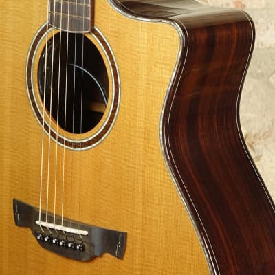 CRAFTER LX G-2000ce - Grand Auditorium Cutaway Solid Rosewood Amplificata DS2 - Natural image 15