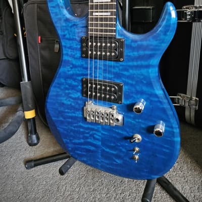 Carvin DC127 90's - Blue Quilted Maple image 3
