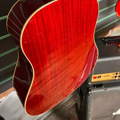 Gibson Slash J-45 Vermillion Burst 2019 Electro-Acoustic Guitar image 10