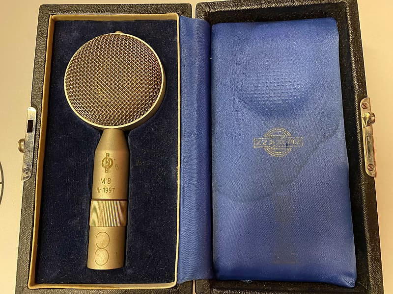 RARE Neumann & Co, Gefell M8 microphone capsule low Reverb