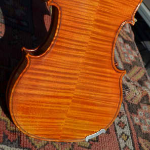 Handbuilt Antonio Rizzo Violin Stunning Craftsmanship Strad Influenced image 7