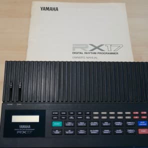 Yamaha RX17 Digital Rhythm Programmer 1987 Black image 1
