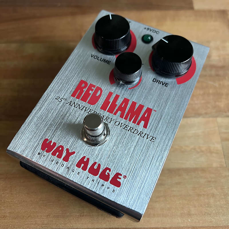 Way Huge WHE206 25th Anniversary Red Llama Overdrive | Reverb