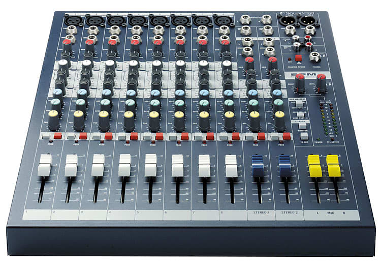 Soundcraft EPM8 8-Channel Analog Mixer image 1