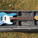 1994 Fender Standard Jazz Bass Lake Placid Blue W/ Case EMG Pickups Dave Hlubek Molly Hatchet MIM