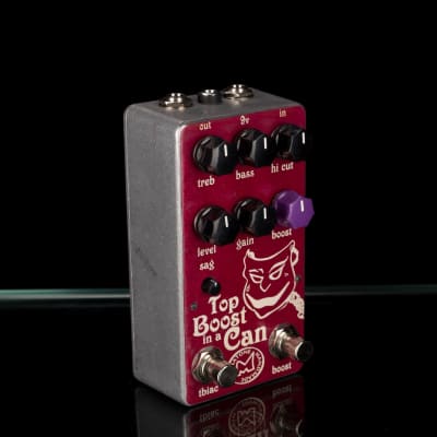 Menatone Top Boost In A Can Overdrive Guitar Effect Pedal image 4