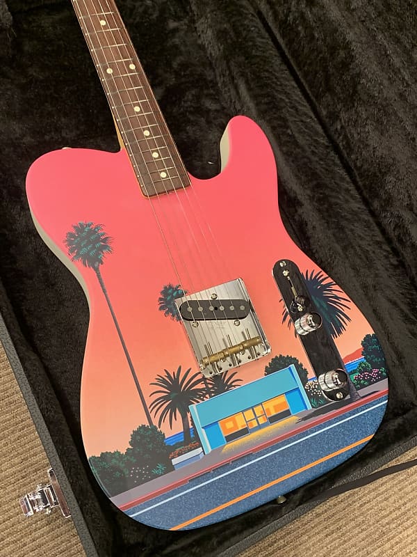 Fender ART CANVAS ESQUIRE HIROSHI NAGAI No.2 2022