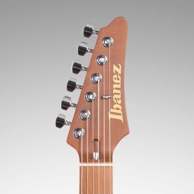 Ibanez AZ-2204F Prestige Electric Guitar (with Case), Ice Blue Metallic image 7