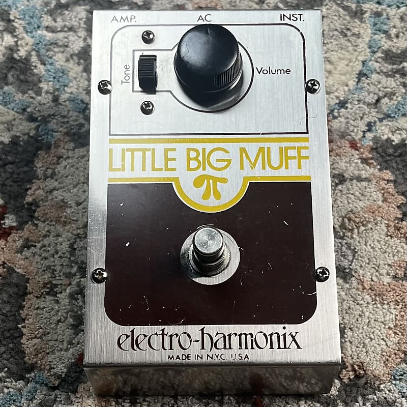 1978 Electro Harmonix Little Big Muff Pi Vintage Op Amp Fuzz Effect Pedal! G118 image 1