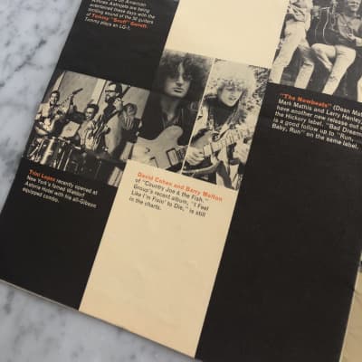 1968 Gibson Gazette Volume 8 No 2. Les Paul Reintroduction of Standard and Custom Rare Vintage image 10