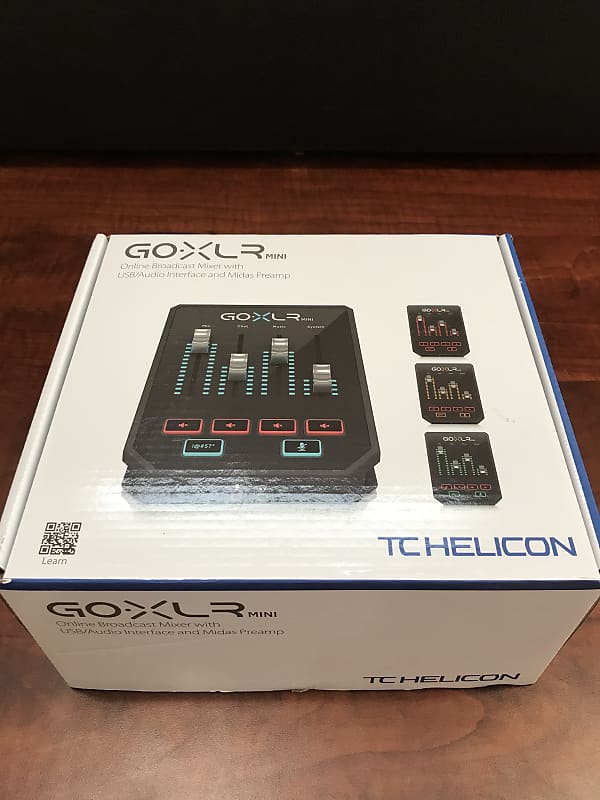 TC HELICON GO XLR MINI - Online Broadcast Mixer with USB/Audio