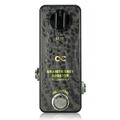 Reverb.com listing, price, conditions, and images for one-control-granith-grey-booster