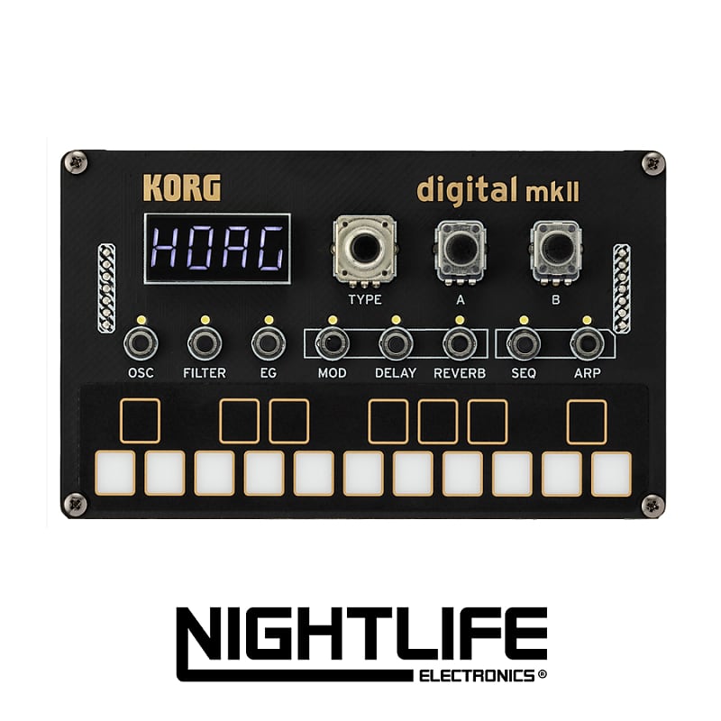 KORG NTS-1 digital kit mkII DIYシンセ NTS-1 digital kit mkII - PROGRAMMABLE SYNTHESIZER KIT | KORG