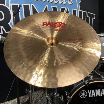 David Garibaldi's Tower of Power, Paiste 18" 3000 Series China Cymbal 1658g 1980s image 1