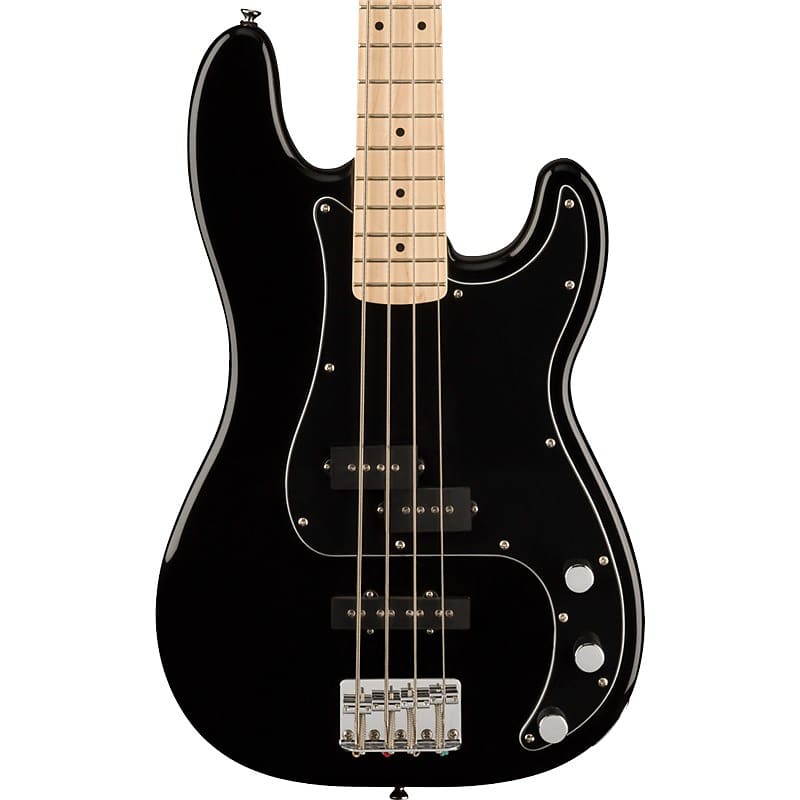 Squier Affinity Series Precision Bass PJ, Maple Fingerboard, Black image 1