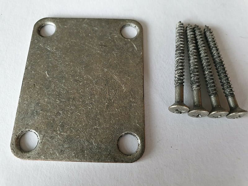 Fender neck store plate screws