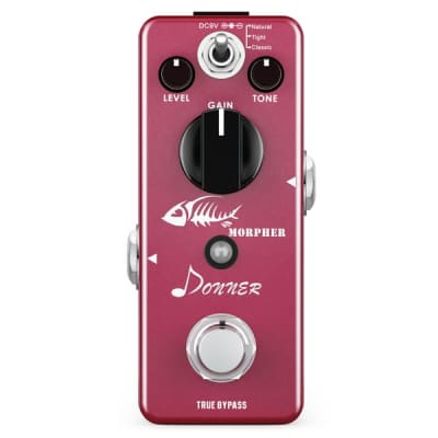 Mini Morpher Distortion Pedal Solo Effect Guitar Pedal True Bypass for sale